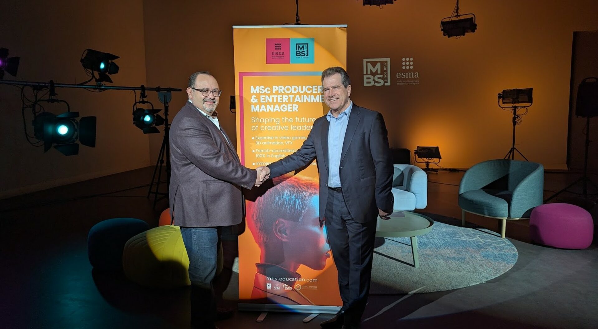 collaboration avec esma et mbs