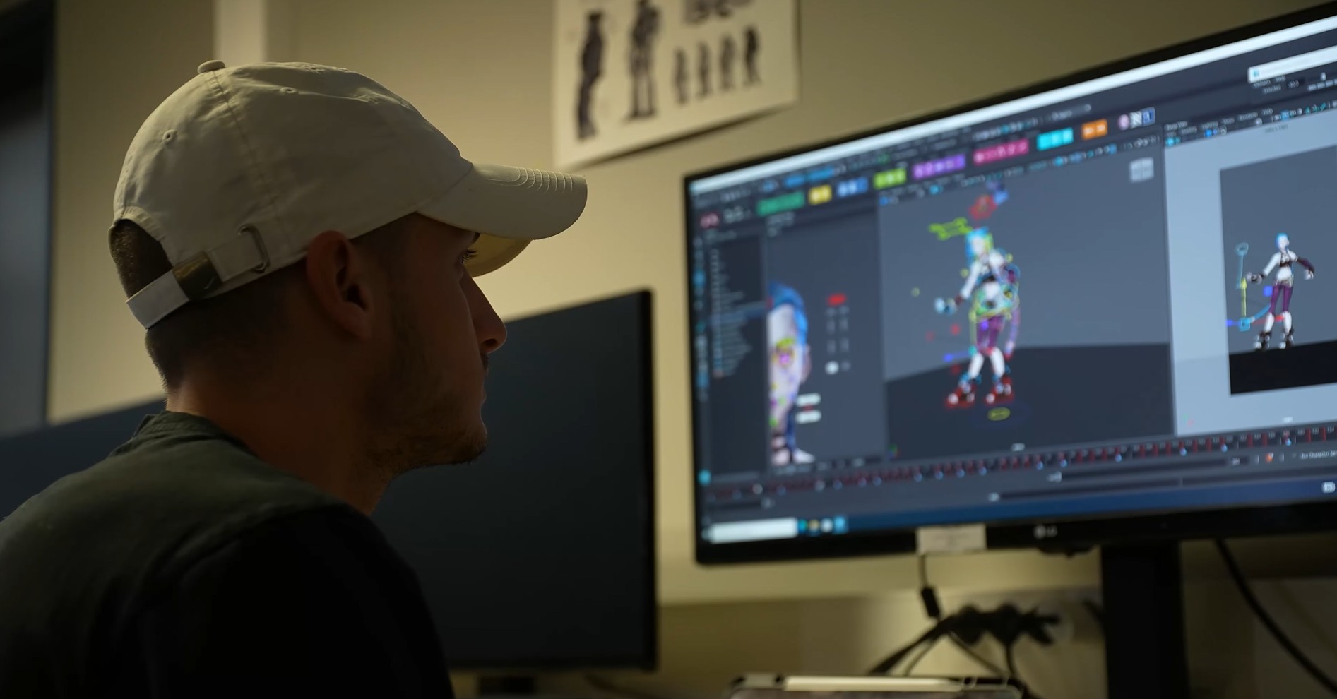 étudiant en animatio 3d à l'esma