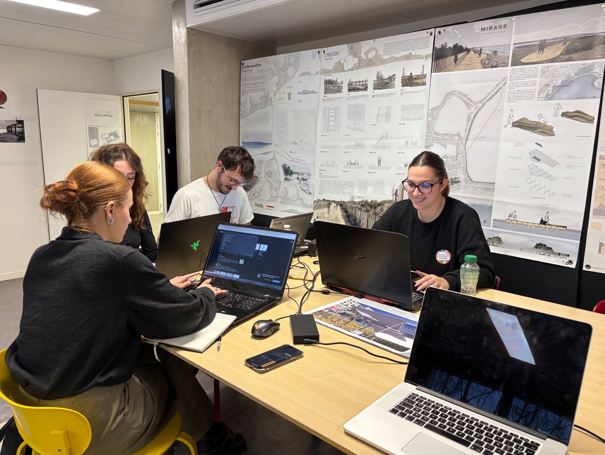Students in Esma montpellier