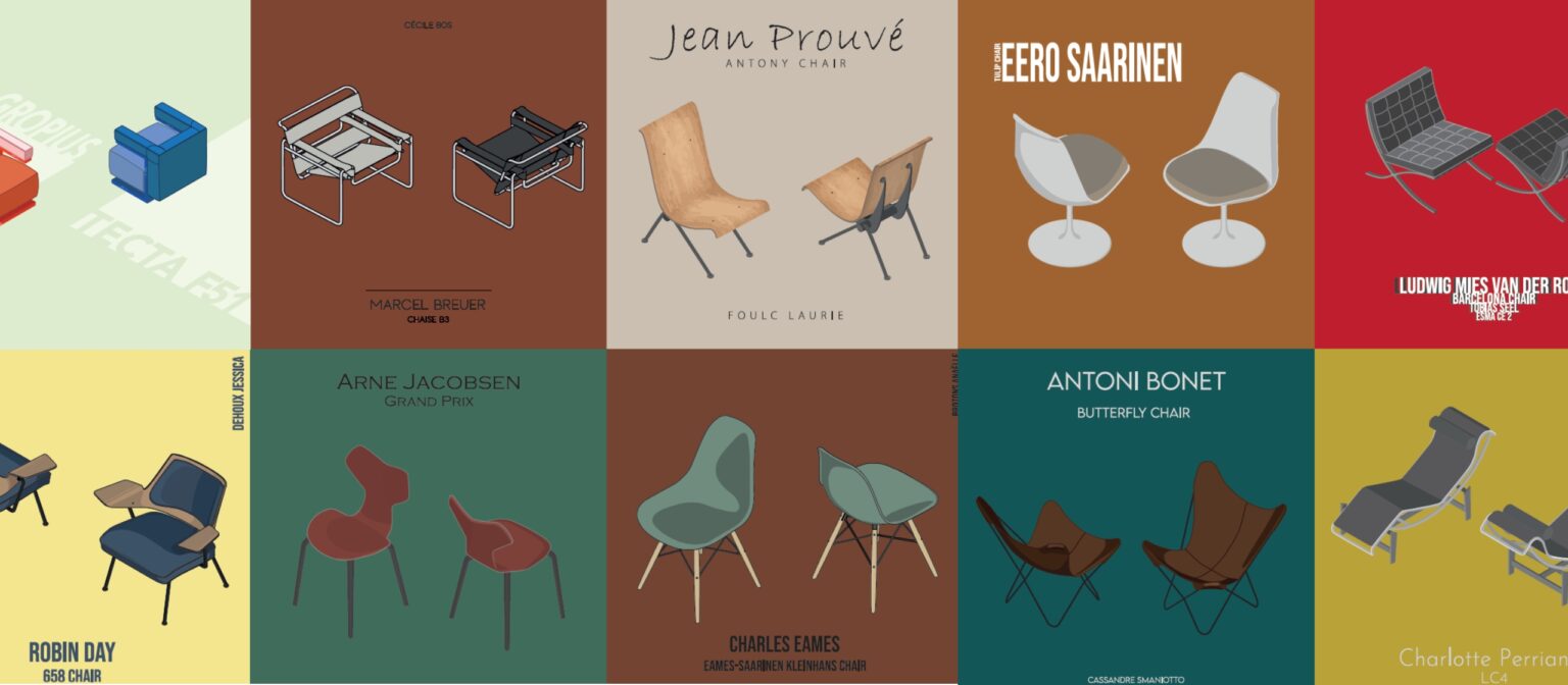 mobilier isometric archi d'inté