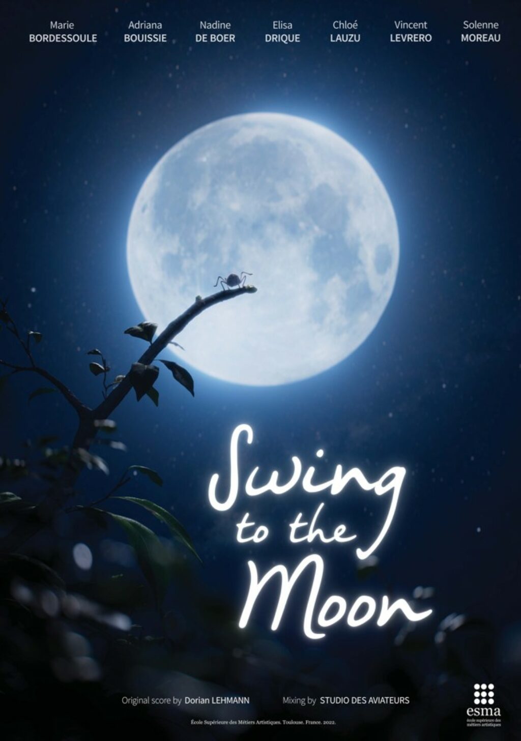 affiche swing to the moon