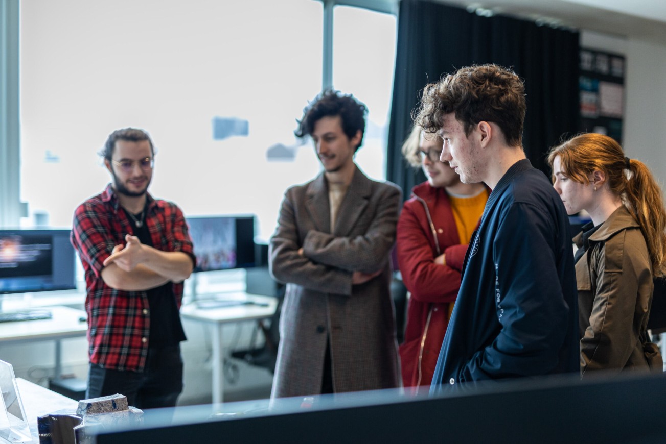 étudiants en jpo esma