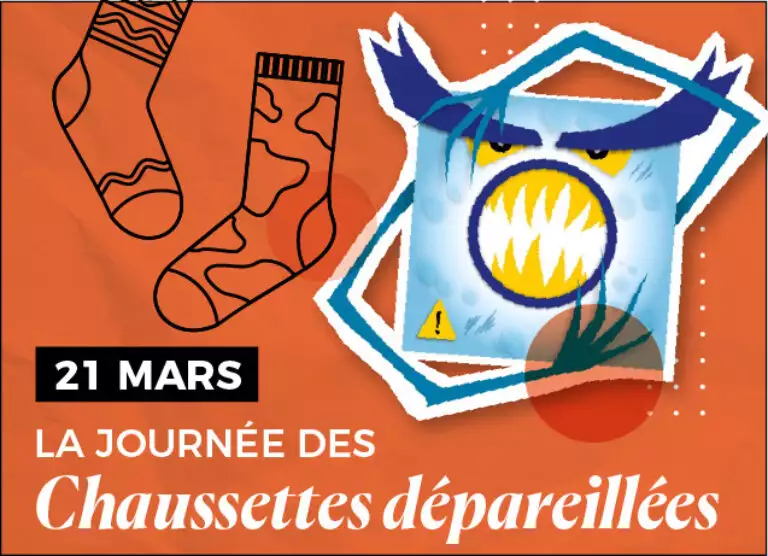 collecte de chaussettes dépareillées