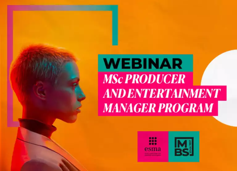 webinar msc produceru & entertainment manager program