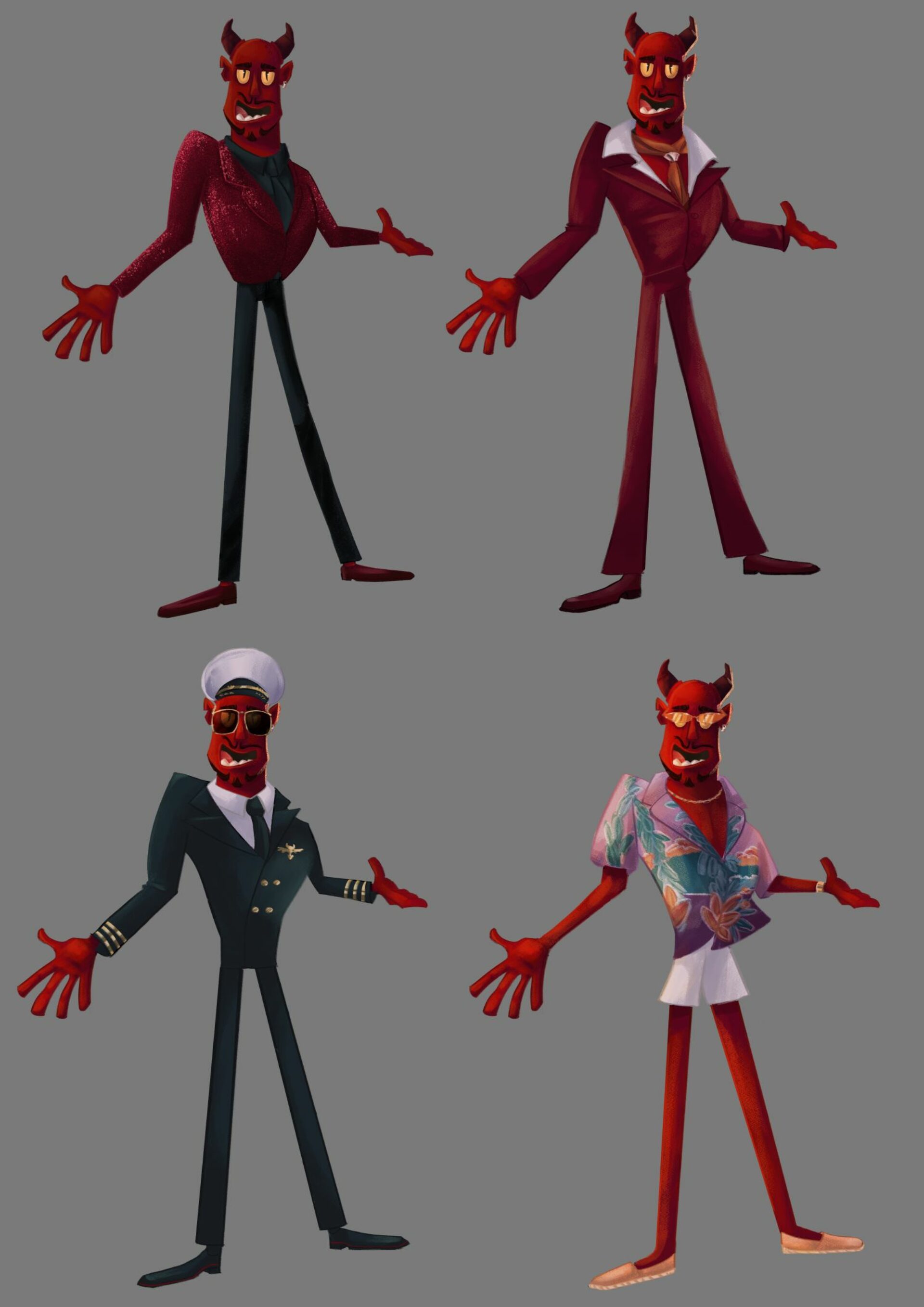 personnage diable vol 666 esma 3d