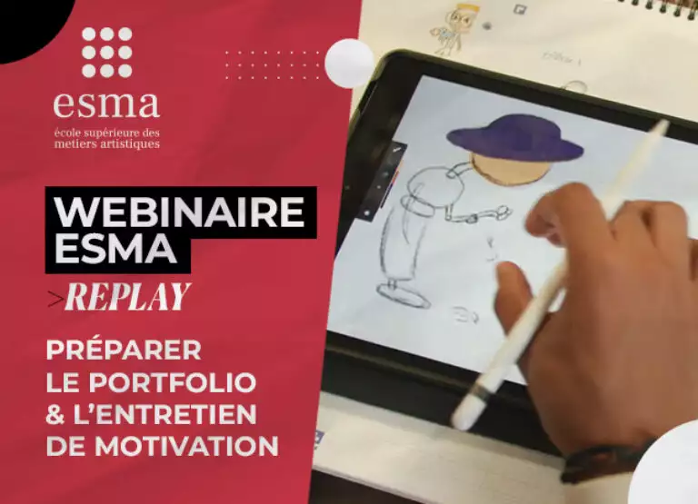 webinaire esma portfolio & entretien de motivation