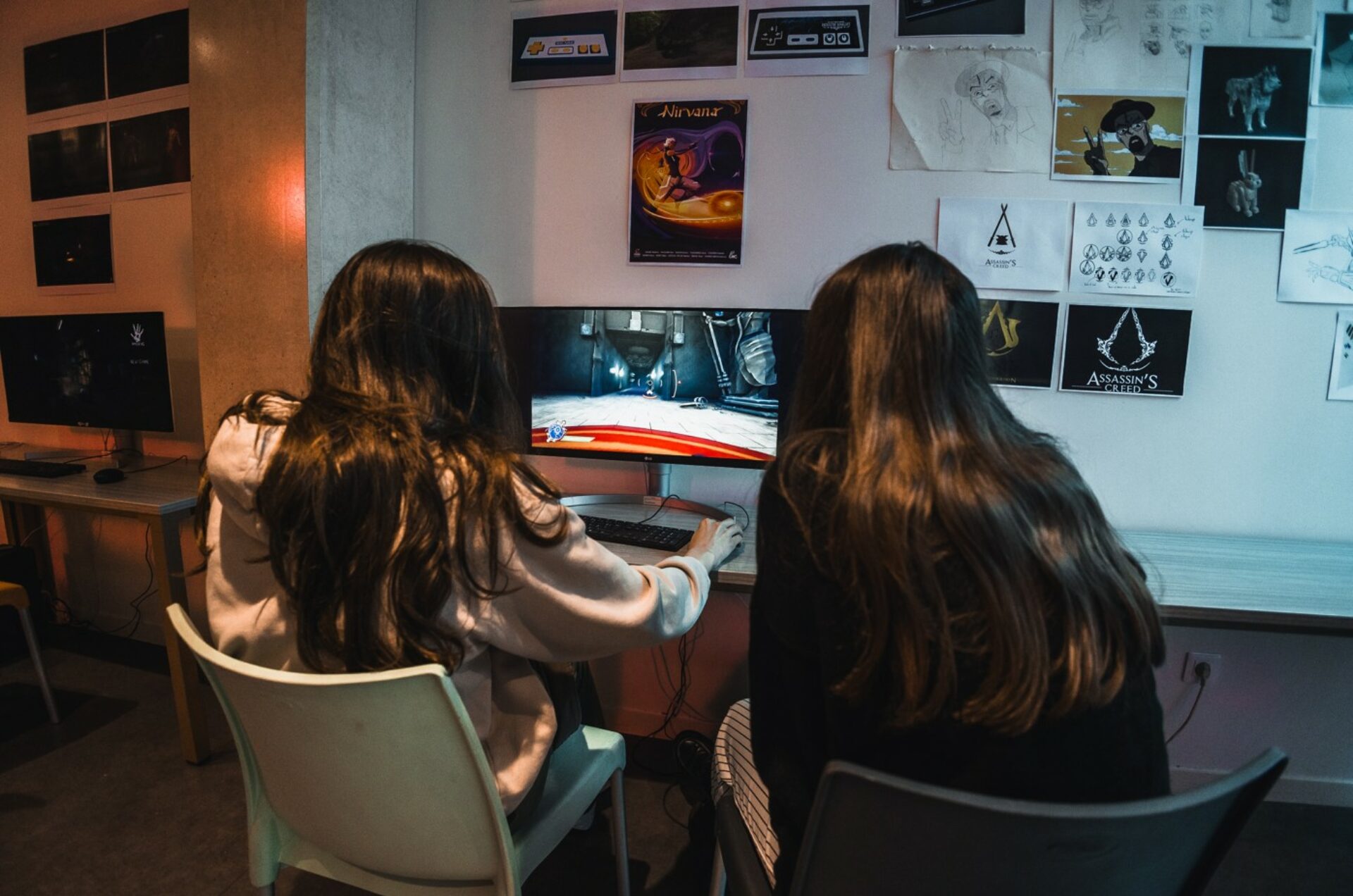étudiant en formation esma pour devenir professionnel du jeu vidéo