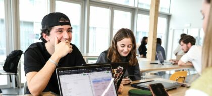 vie etudiante a la cafeteria du campus de nantes