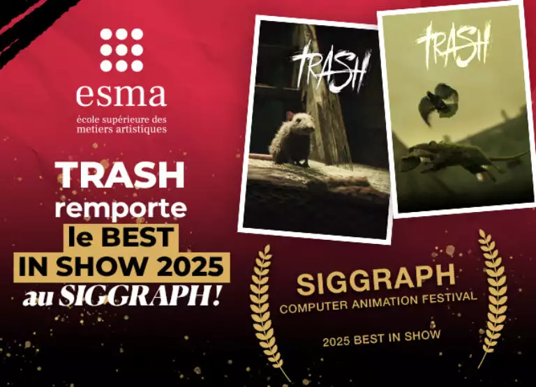 Trash Best in show Siggraph