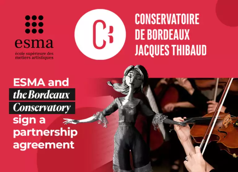 esma and conservatoire of bordeaux sign a partnership