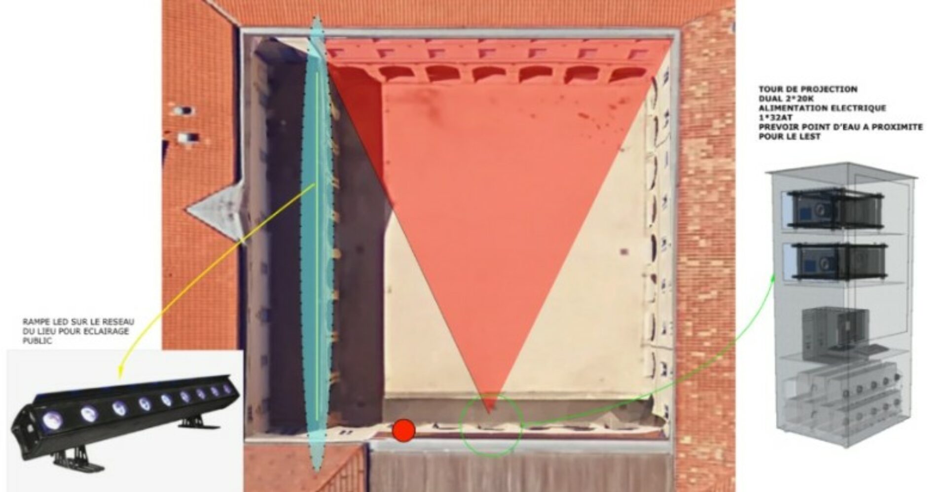 cour agora dispositif vidéo