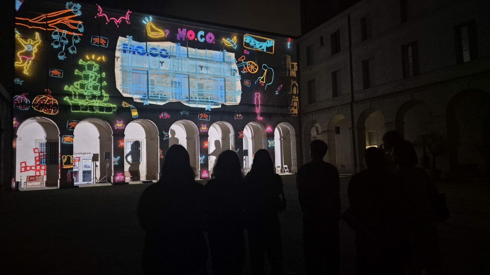 répétition générale avant le lancement de l'événement