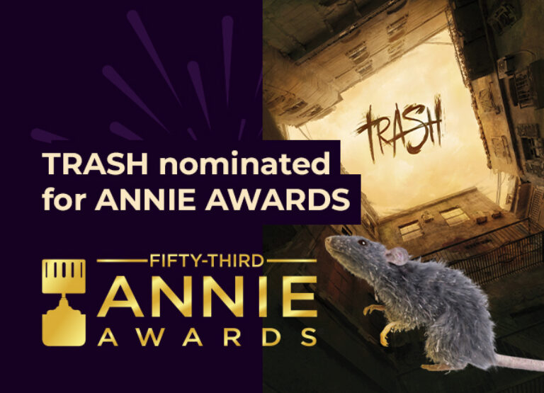 trash nominated at the annie awards