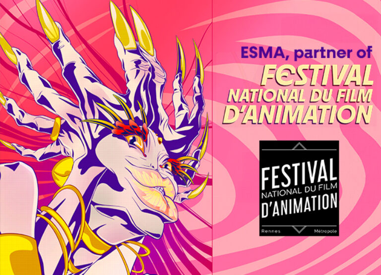 esma partner of festival national du film d'animation de rennes