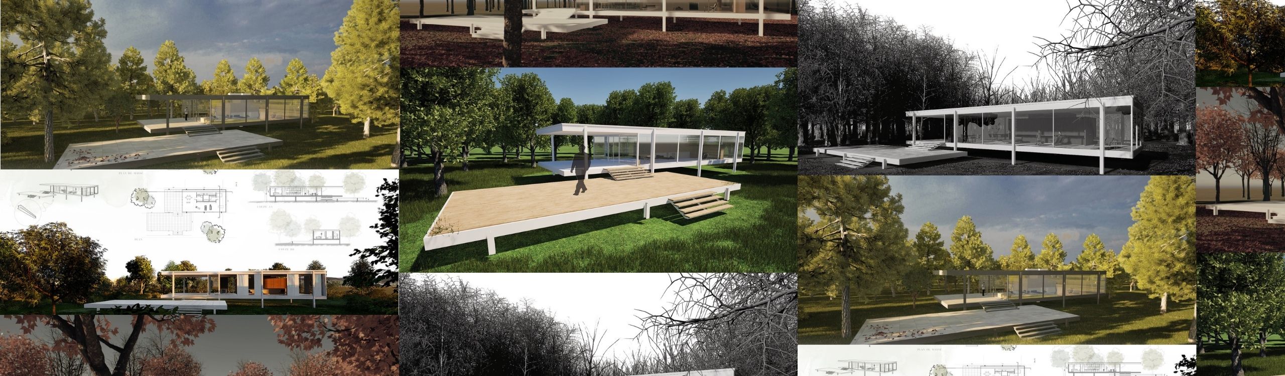 projet archi farnsworth house