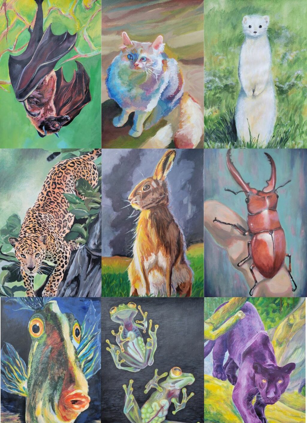 impressionniste animal
