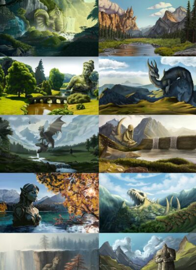 matte painting 3d3