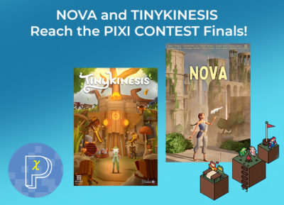 nova and tiny kinesis reach the pixi contest finals